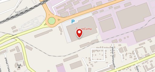 Ресторанный дворик в Гиперсити на карте