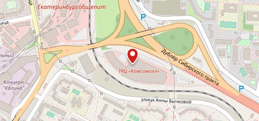 Ресторанный дворик на карте