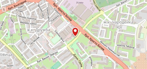 Ресторант "Дружба" на карте