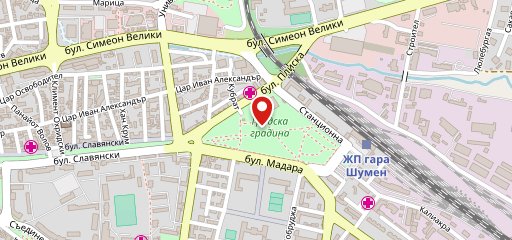 Ресторант "Градината" на карте
