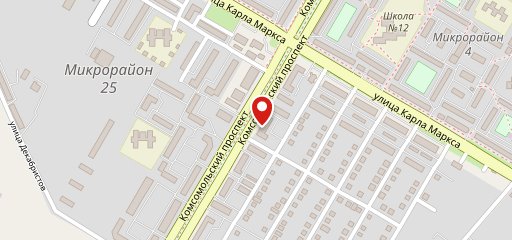 Рестораны на карте