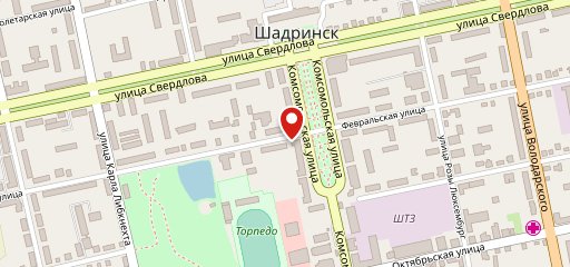 Реторан Урал на карте