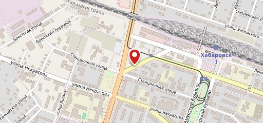 Ретро паровоз на карте