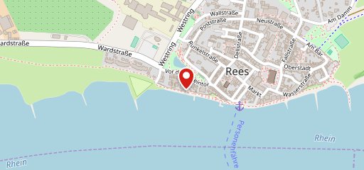Hotel Rheinpark Rees на карте