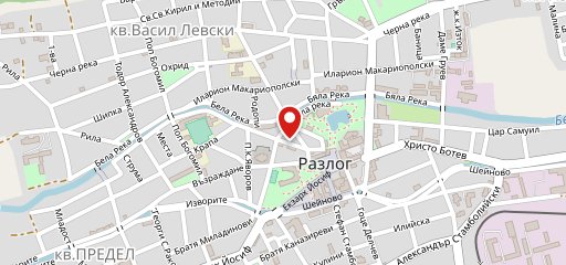 Рибката на карте