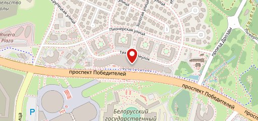 Римская пицца на карте