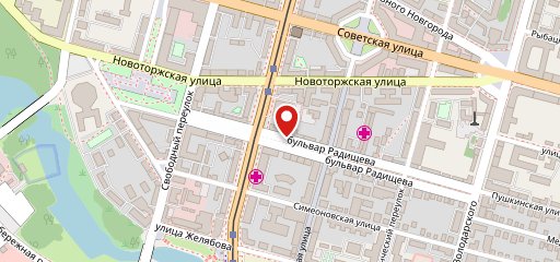 Римсксе каникулы на карте