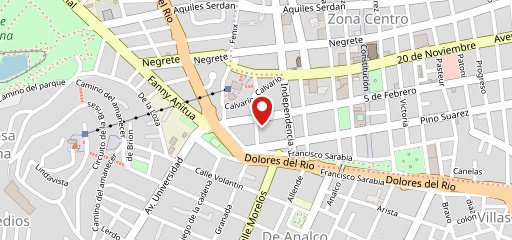 Restaurant Rincón Azteca на карте