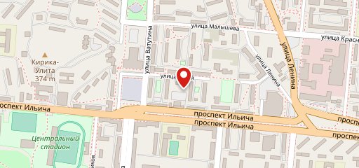 Рио на карте