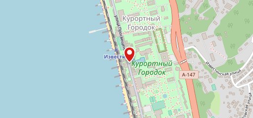 Рица на карте