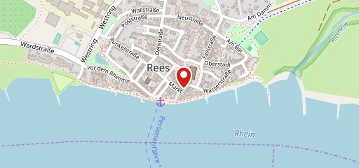 Ristorante "Non è vero" Rees на карте
