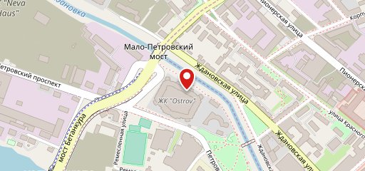 Ривер на карте