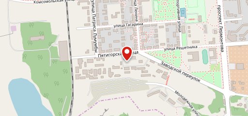 Ривьера, Кафе на карте