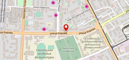 Рижская выпечка на карте