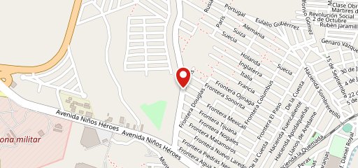 Rockets pizza Parral на карте