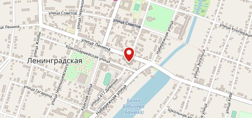 Родничок на карте