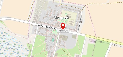 Родничок на карте