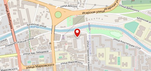 Родник на карте