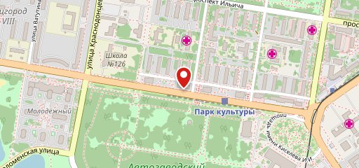 Родник на карте