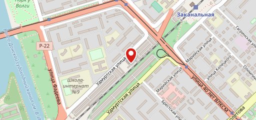 Столовая на карте