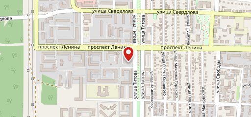 Родные Просторы на карте