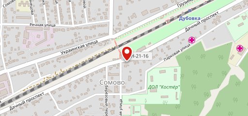 Родные просторы на карте