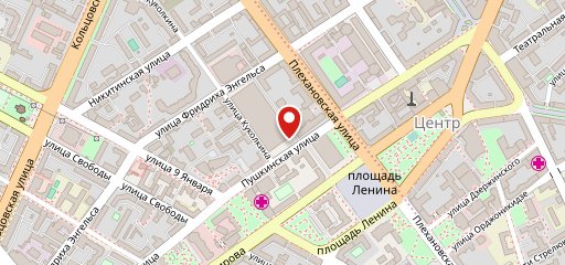 Родные просторы на карте