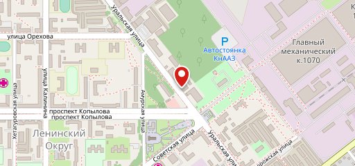 Гараж на карте