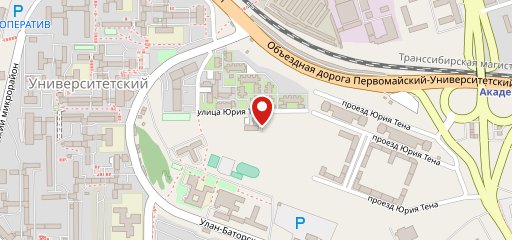 Роккет пицца на Ю. Тена, 27 на карте