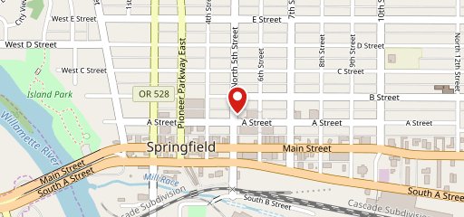 Romantic Restaurants in Springfield на карте