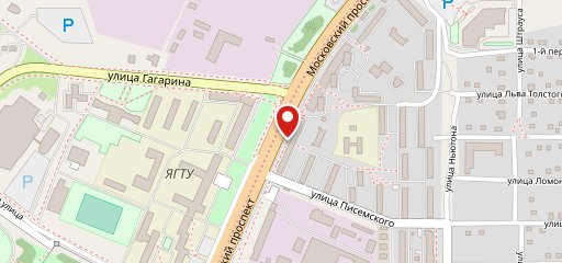 Студенческая столовая на карте