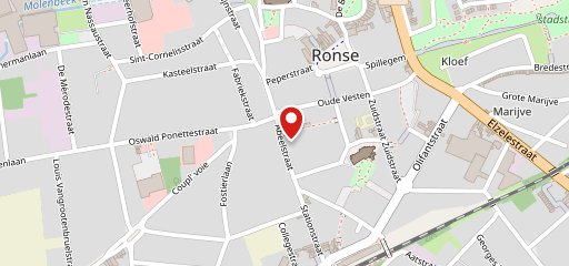 Ronse Plage на карте