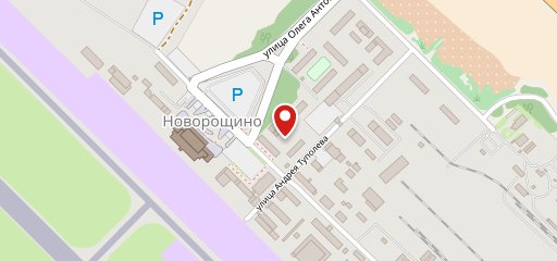 Столовая Рощино на карте