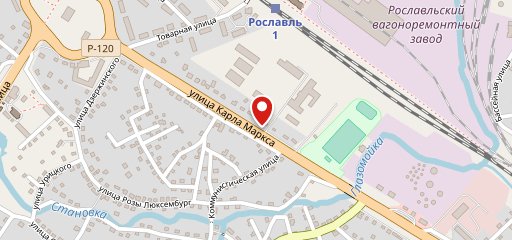 Рославльский хлебозавод на карте