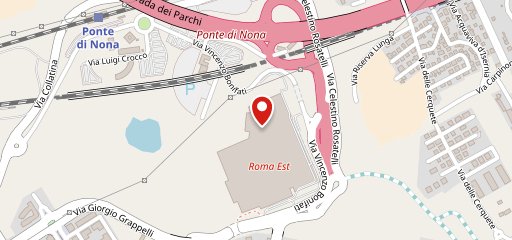 Rossopomodoro Roma Est на карте