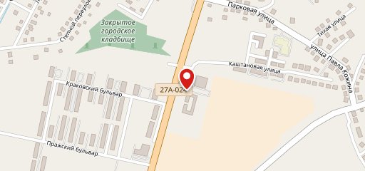 Ростерхит на карте