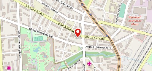 Росток на карте