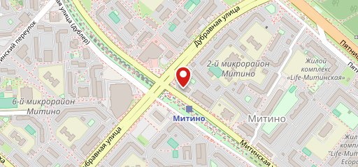 Росток на карте