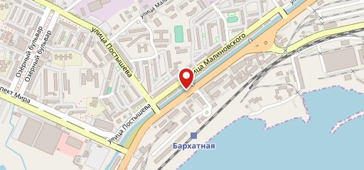 Росток на карте