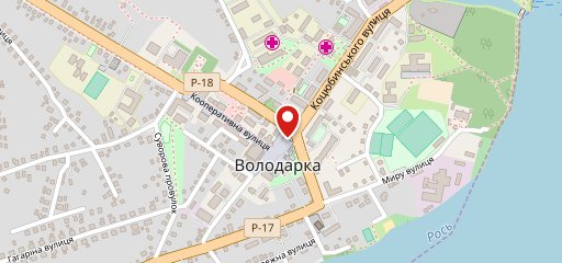 Рось на карте