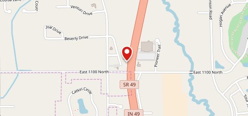 Round the Clock Restaurant - Chesterton на карте