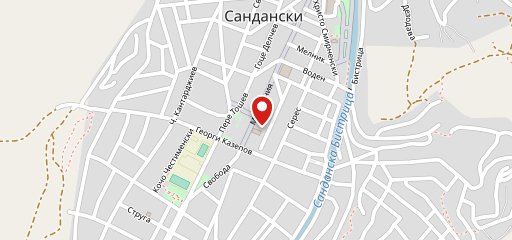 Бар роял Сандански на карте