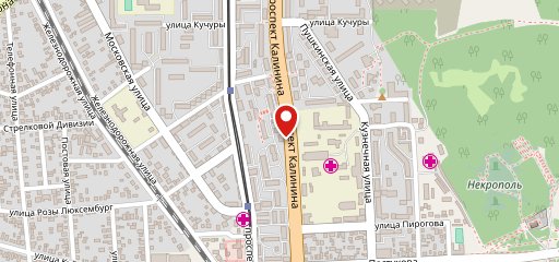 Королевское Небо на карте
