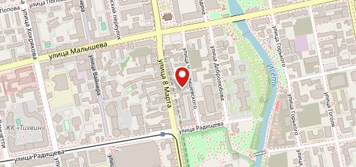 Роза и Репей на карте