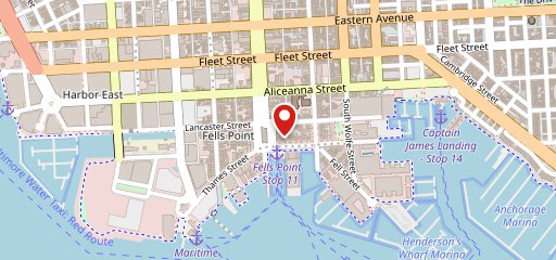 Ruben's Fells Point на карте