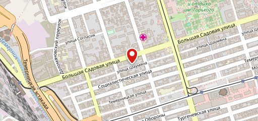Рублевка на карте