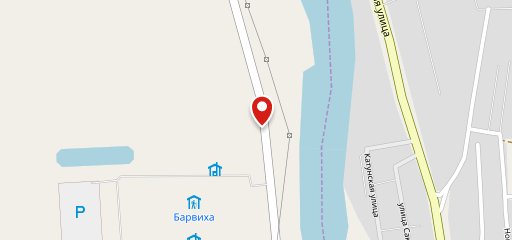 Рублевское заречье на карте