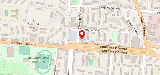 Румянец на карте