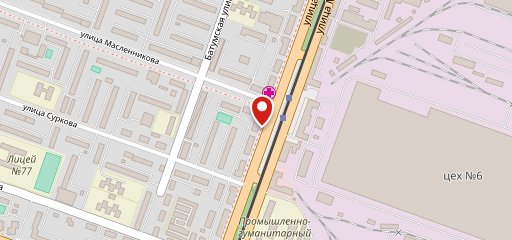 Румяный каравай на карте