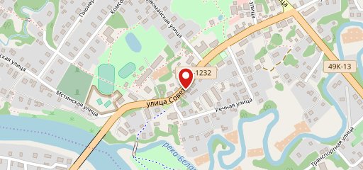 Русь Глубинная на карте